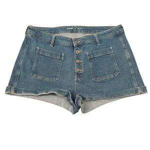 Old Navy High-Rise Women’s Jean Shorts | Size 18 | Blue | 4-Pocket